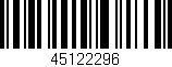 Código de barras (EAN, GTIN, SKU, ISBN): '45122296'