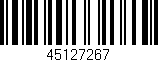 Código de barras (EAN, GTIN, SKU, ISBN): '45127267'