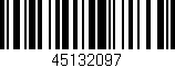 Código de barras (EAN, GTIN, SKU, ISBN): '45132097'
