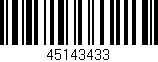 Código de barras (EAN, GTIN, SKU, ISBN): '45143433'