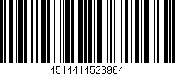 Código de barras (EAN, GTIN, SKU, ISBN): '4514414523964'