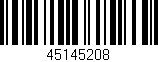 Código de barras (EAN, GTIN, SKU, ISBN): '45145208'