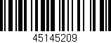 Código de barras (EAN, GTIN, SKU, ISBN): '45145209'