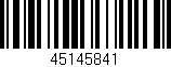 Código de barras (EAN, GTIN, SKU, ISBN): '45145841'