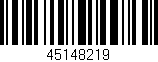 Código de barras (EAN, GTIN, SKU, ISBN): '45148219'