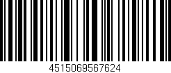 Código de barras (EAN, GTIN, SKU, ISBN): '4515069567624'