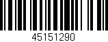 Código de barras (EAN, GTIN, SKU, ISBN): '45151290'