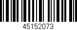 Código de barras (EAN, GTIN, SKU, ISBN): '45152073'
