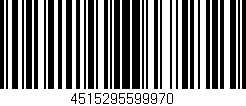 Código de barras (EAN, GTIN, SKU, ISBN): '4515295599970'