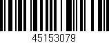 Código de barras (EAN, GTIN, SKU, ISBN): '45153079'