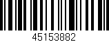 Código de barras (EAN, GTIN, SKU, ISBN): '45153882'