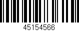 Código de barras (EAN, GTIN, SKU, ISBN): '45154566'