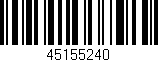 Código de barras (EAN, GTIN, SKU, ISBN): '45155240'