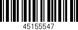 Código de barras (EAN, GTIN, SKU, ISBN): '45155547'