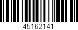 Código de barras (EAN, GTIN, SKU, ISBN): '45162141'