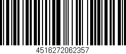 Código de barras (EAN, GTIN, SKU, ISBN): '4516272062357'