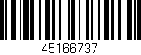 Código de barras (EAN, GTIN, SKU, ISBN): '45166737'