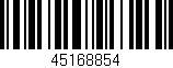Código de barras (EAN, GTIN, SKU, ISBN): '45168854'