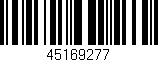 Código de barras (EAN, GTIN, SKU, ISBN): '45169277'