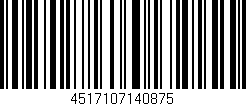 Código de barras (EAN, GTIN, SKU, ISBN): '4517107140875'