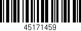 Código de barras (EAN, GTIN, SKU, ISBN): '45171459'