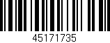 Código de barras (EAN, GTIN, SKU, ISBN): '45171735'