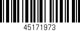 Código de barras (EAN, GTIN, SKU, ISBN): '45171973'