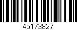 Código de barras (EAN, GTIN, SKU, ISBN): '45173827'