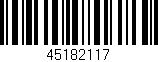 Código de barras (EAN, GTIN, SKU, ISBN): '45182117'
