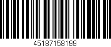 Código de barras (EAN, GTIN, SKU, ISBN): '45187158199'