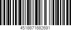 Código de barras (EAN, GTIN, SKU, ISBN): '4518871682691'