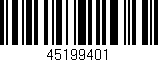 Código de barras (EAN, GTIN, SKU, ISBN): '45199401'