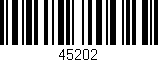 Código de barras (EAN, GTIN, SKU, ISBN): '45202'