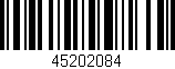 Código de barras (EAN, GTIN, SKU, ISBN): '45202084'