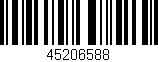 Código de barras (EAN, GTIN, SKU, ISBN): '45206588'