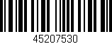 Código de barras (EAN, GTIN, SKU, ISBN): '45207530'