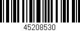 Código de barras (EAN, GTIN, SKU, ISBN): '45208530'