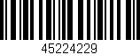 Código de barras (EAN, GTIN, SKU, ISBN): '45224229'