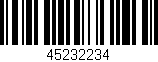 Código de barras (EAN, GTIN, SKU, ISBN): '45232234'