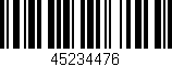 Código de barras (EAN, GTIN, SKU, ISBN): '45234476'