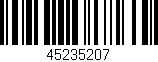 Código de barras (EAN, GTIN, SKU, ISBN): '45235207'