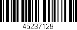 Código de barras (EAN, GTIN, SKU, ISBN): '45237129'