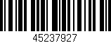 Código de barras (EAN, GTIN, SKU, ISBN): '45237927'