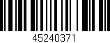 Código de barras (EAN, GTIN, SKU, ISBN): '45240371'