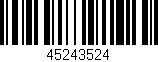 Código de barras (EAN, GTIN, SKU, ISBN): '45243524'