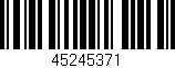 Código de barras (EAN, GTIN, SKU, ISBN): '45245371'