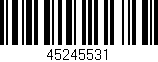 Código de barras (EAN, GTIN, SKU, ISBN): '45245531'