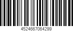 Código de barras (EAN, GTIN, SKU, ISBN): '4524667064299'
