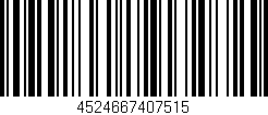 Código de barras (EAN, GTIN, SKU, ISBN): '4524667407515'
