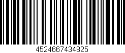 Código de barras (EAN, GTIN, SKU, ISBN): '4524667434825'